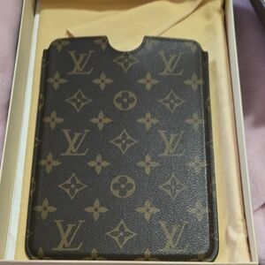 Louis Vuitton Black and Brown Tablet Sleeve Mini Ipad